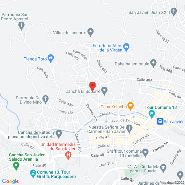 Mapa de Pets Spa Medellín