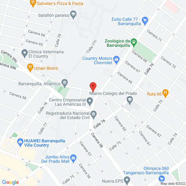 Map of Pharmacaribe S.A.S.
