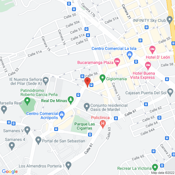 Map of Restaurante Altamira