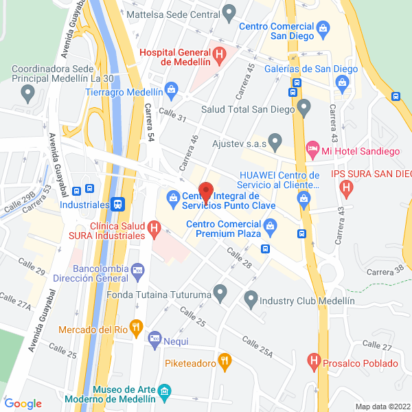 Mapa de Restaurante El Brasero