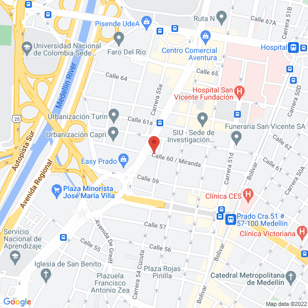Mapa de Restaurante El Incendio