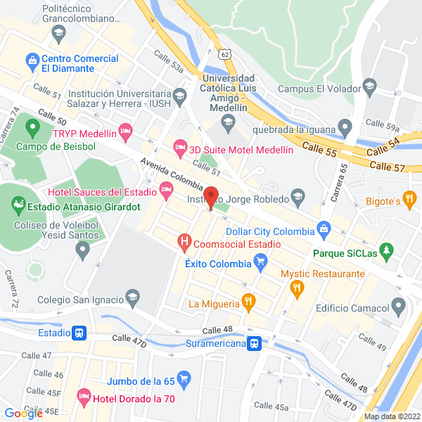 Mapa de Restaurante El Rincon Frances
