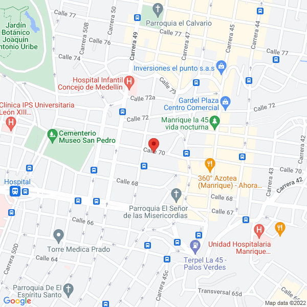 Mapa de Restaurante El Sabroso