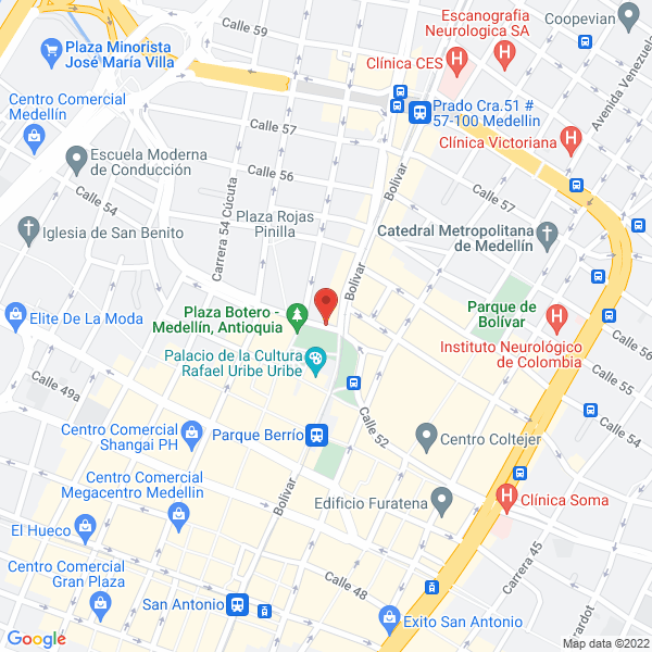 Mapa de Restaurante Francy Delicias