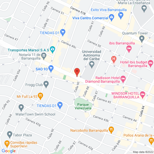 Map of Restaurante Hua-Ki Chan