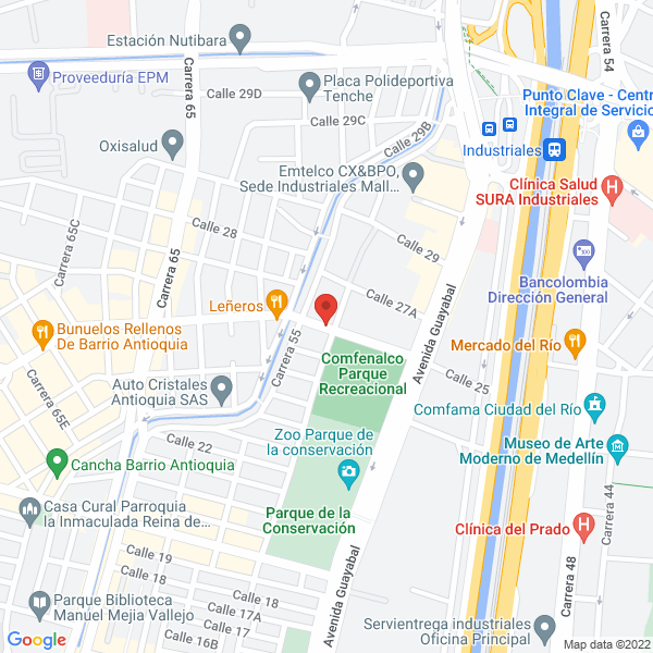 Mapa de Restaurante Jua Jua