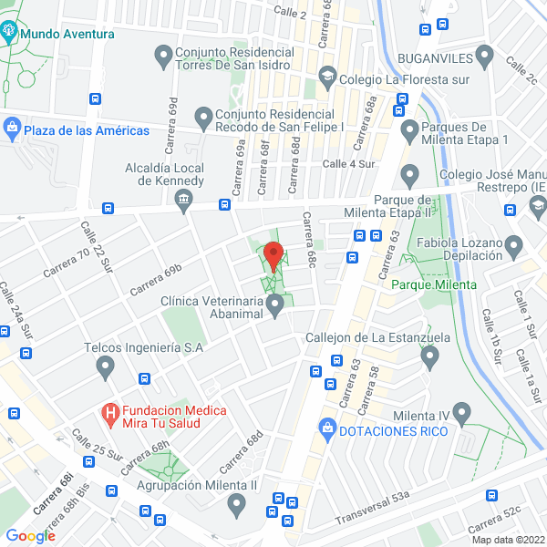Mapa de R Y T Transporte Y Logística S.A.S.
