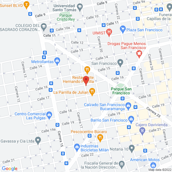 Map of Radio Tax Arauca Ltda.