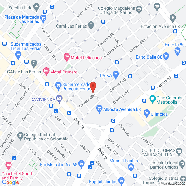 Mapa de Química Líder S.A.