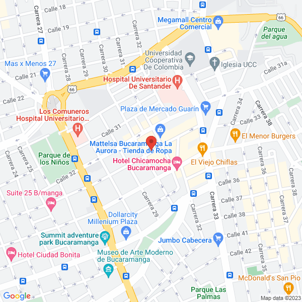 Map of Sala De Belleza Claussiti