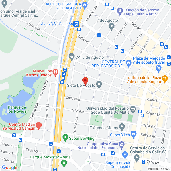 Mapa de Salamanca Limas Belisario