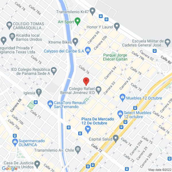 Mapa de Salcedo Rocha Y Cía. Ltda.