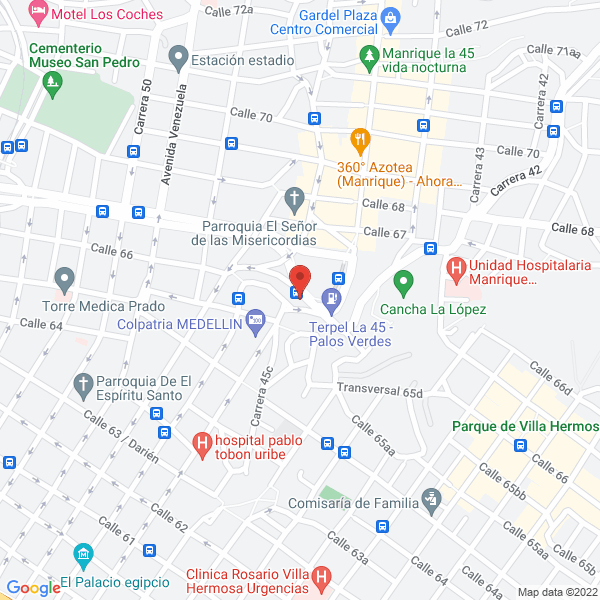Mapa de Salsamentaria Heritama