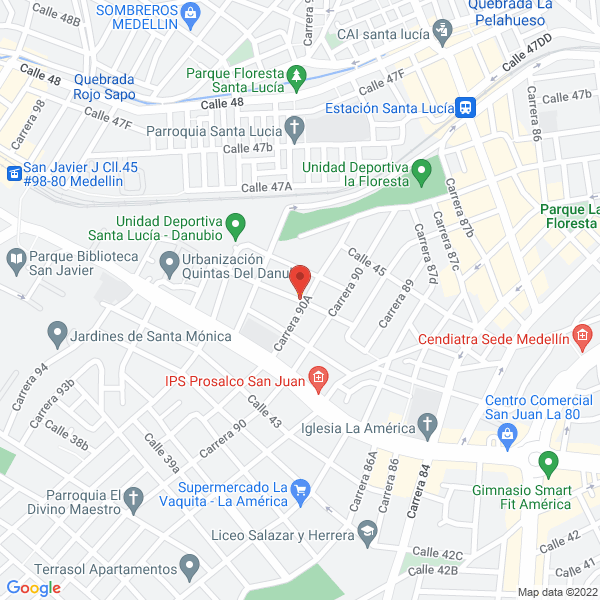 Mapa de Salsamentaría La Huella