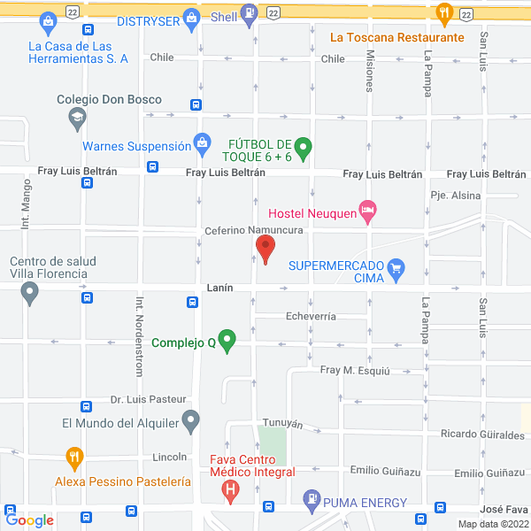 Map of Santeria y Regaleria Milagros