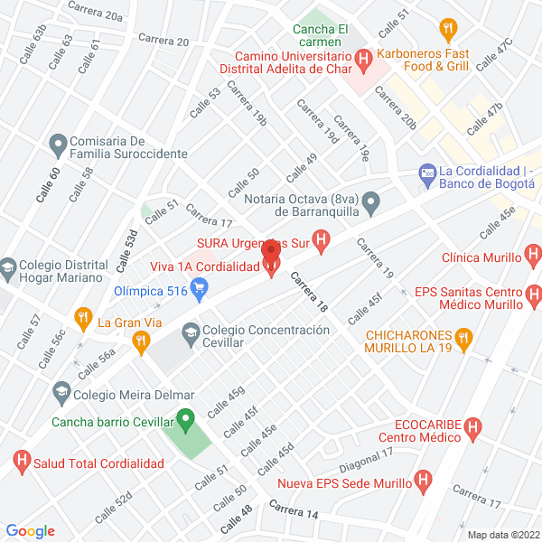 Map of Salsamentaria La Victoria