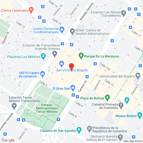 Mapa de Salsamentaria Porkis