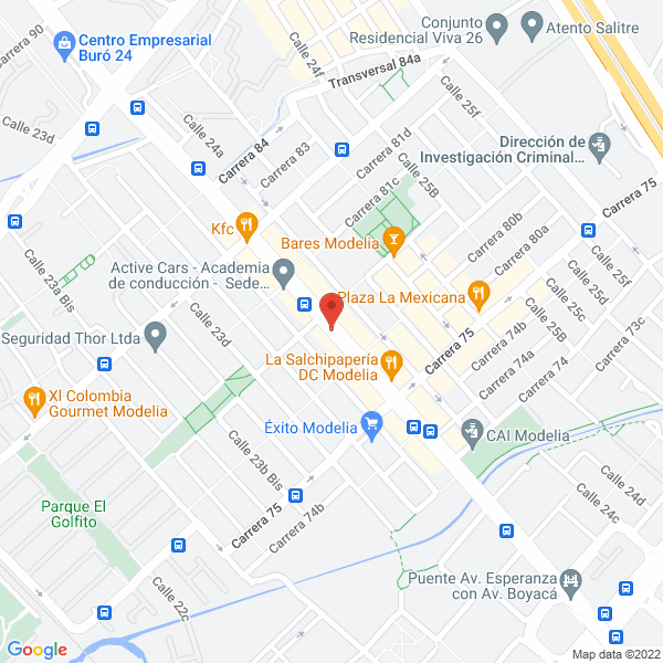 Mapa de Salsamentaria San Carlos
