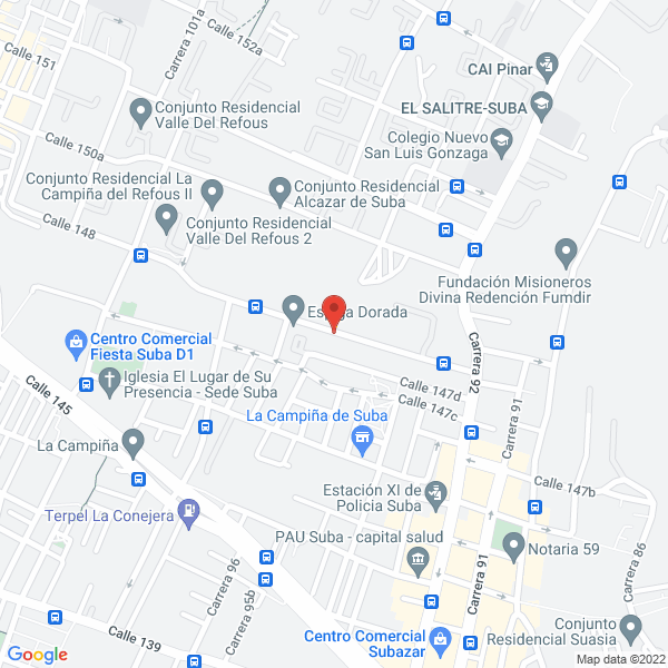 Mapa de San Jose Confecciones S.A.S.