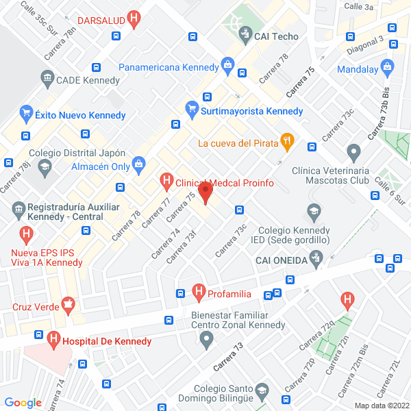 Mapa de Sanambiente S.A.S.