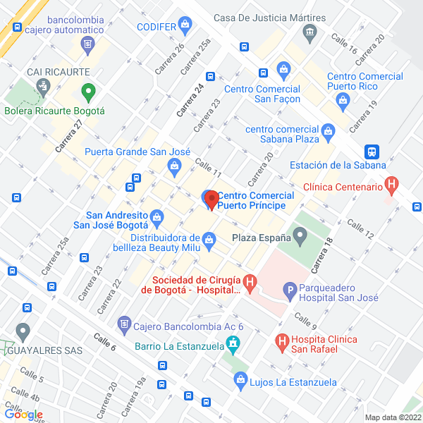 Mapa de Sanandrecoop