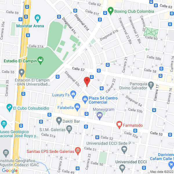 Mapa de Saniggi S.A.S.