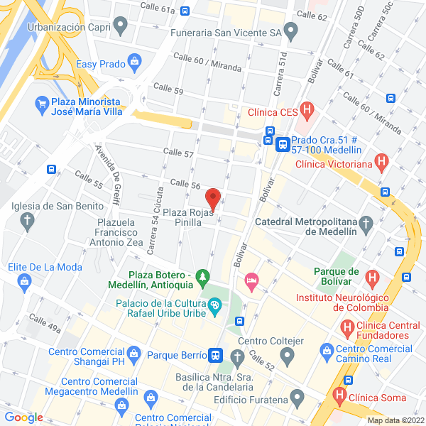 Mapa de Sanitarias Metropol