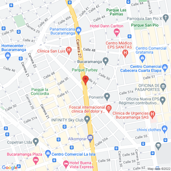 Map of Santaella Motors