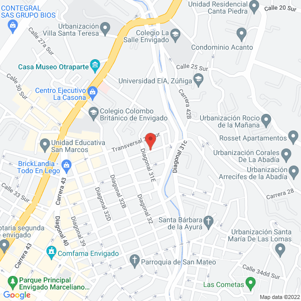 Mapa de Santuga Ropa De Dormir