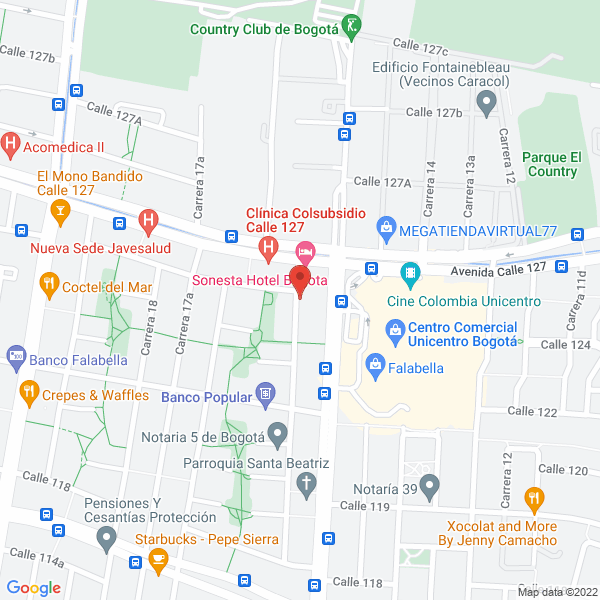 Mapa de Sar Sistemas Asesorías Y Redes S.A.