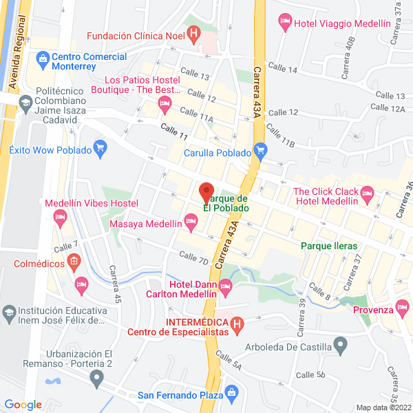 Mapa de Servicios Limpieza Y Logística
