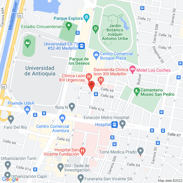 Mapa de Panaderia Y Cafeteria Deli Ricuras
