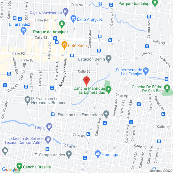 Mapa de Restaurante Gusto Y Sabor Ltg