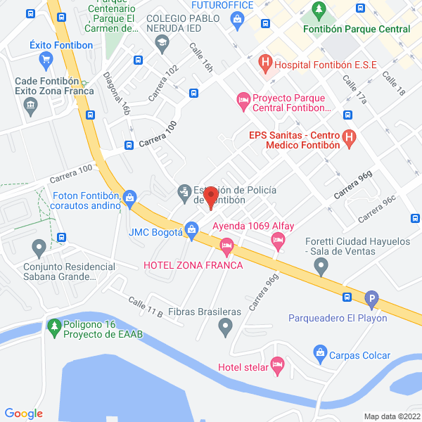 Mapa de Restaurante La Esquina De San Pedro
