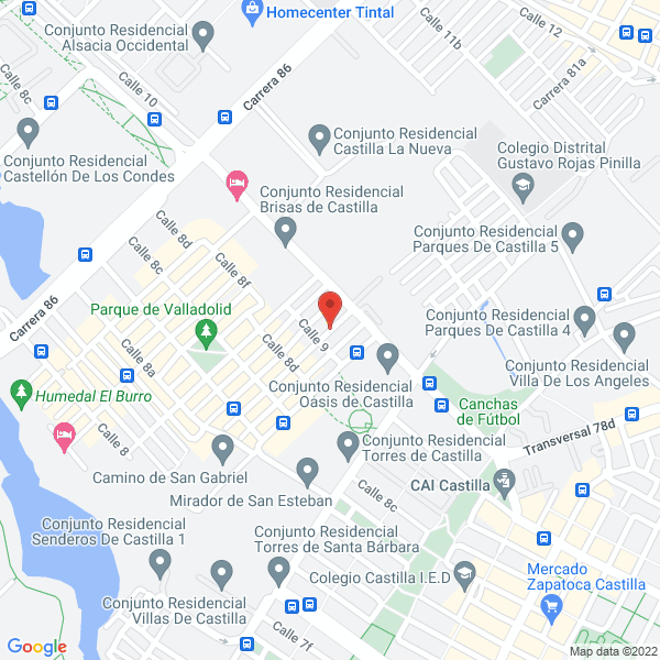Mapa de Sinfín Ingenierías Cía. Ltda.
