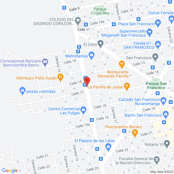 Map of Frenos Fm