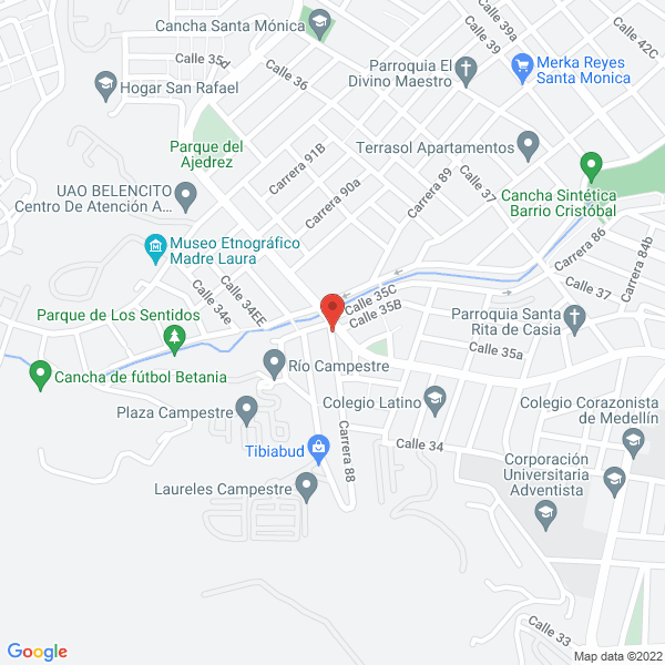 Mapa de Panadería Pily