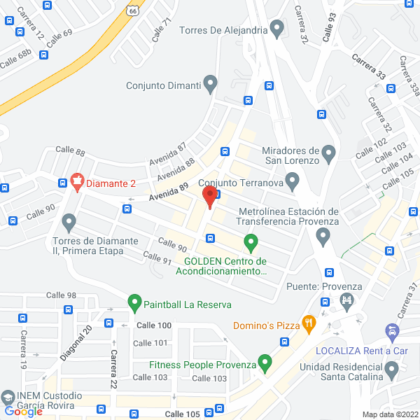Map of Panadería Y Pastelería Bilbao