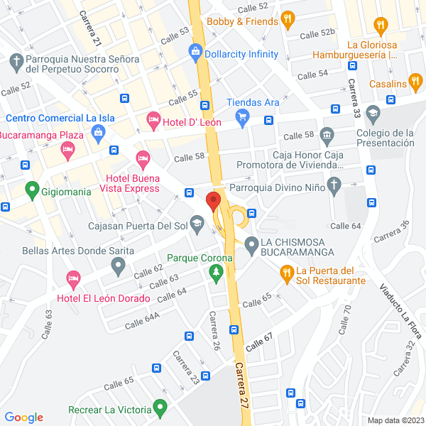 Map of Asadero Restaurante Desayunadero La Fuente