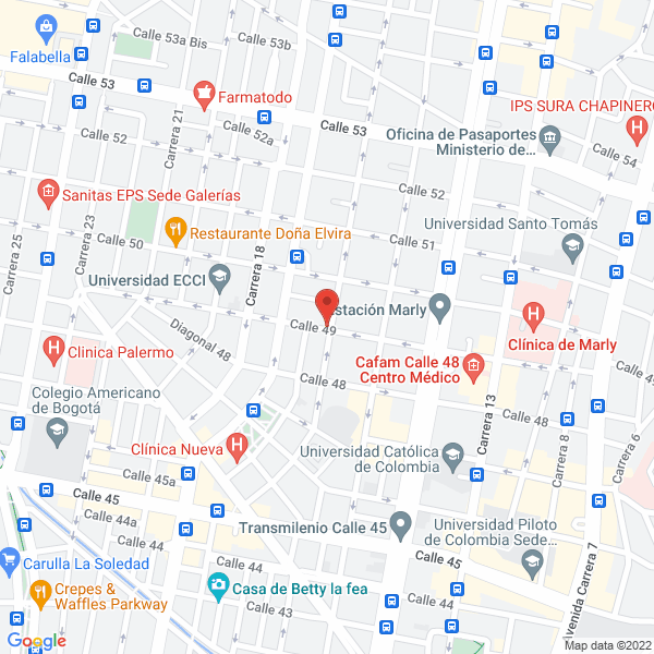 Mapa de Panamerican Firestop Consulting Ltda.