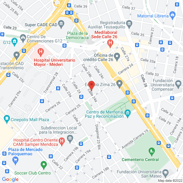 Mapa de Papel Y Plástico Impresores Ltda.