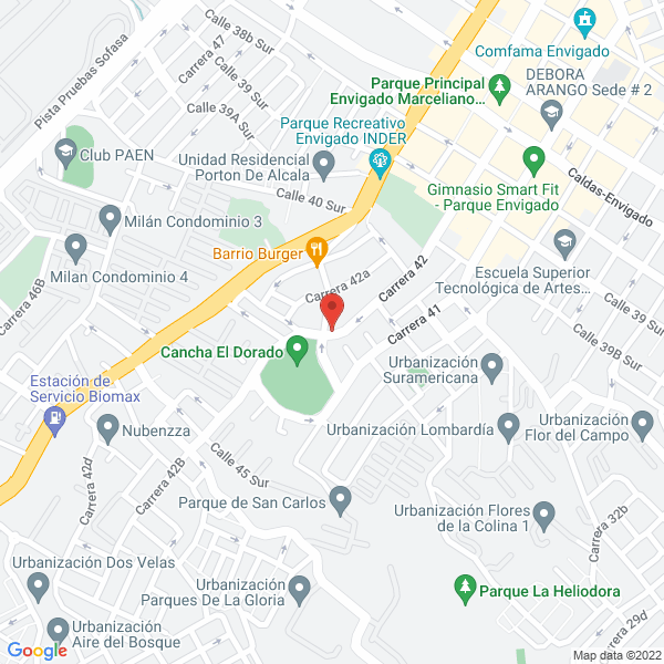 Mapa de Papelería El Desembale