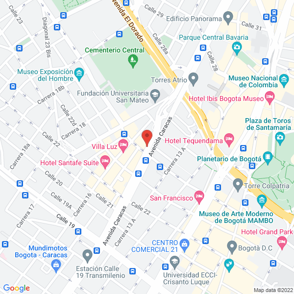 Mapa de Patmoral Iluminaciones Ltda