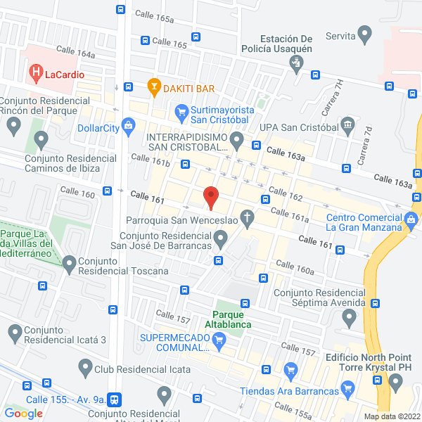 Mapa de Pavi Pinturas