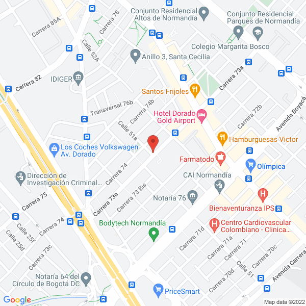 Mapa de Soluciones Logísticas Y Transporte S.A.S.