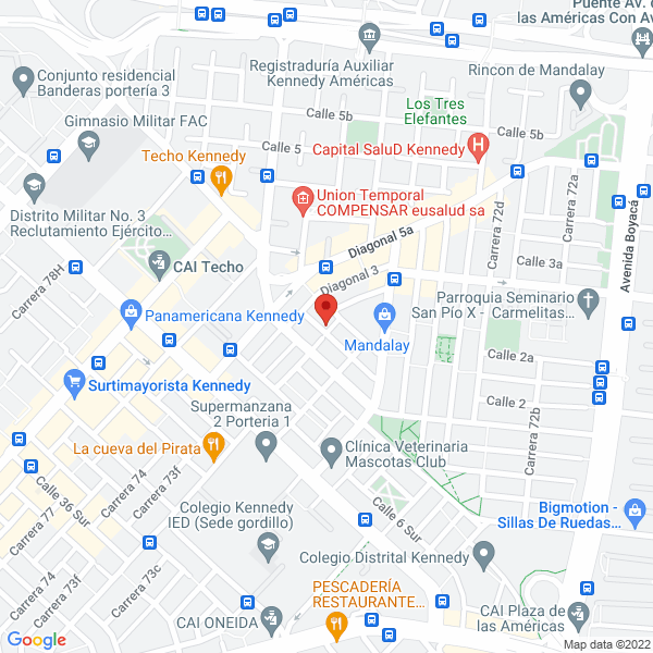 Mapa de Soluciones Publicitarias F.C. Ltda.