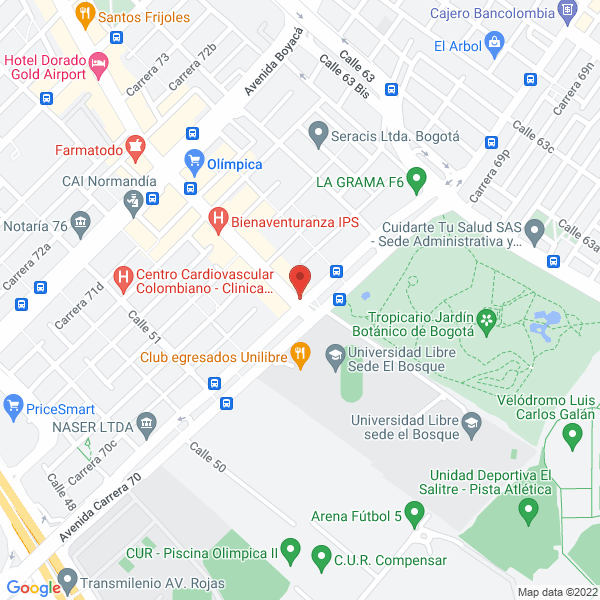 Mapa de Soluciones Y Controles Industriales Sas