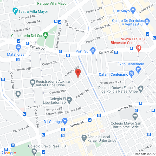 Mapa de Soportes Miluz