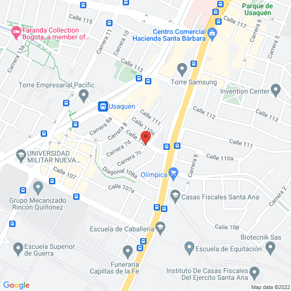 Mapa de Sothys París De Colombia