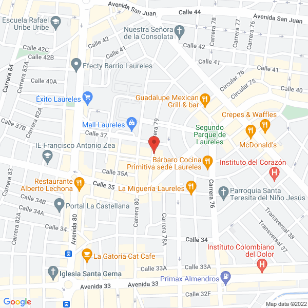 Mapa de Restaurante Los Lomos Parrilla